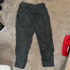 Women’s “Paperbag” Linen Pants